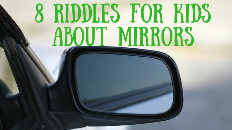 Mirror words. Riddles for Mirror for Kids.